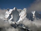 15 6 Makalu North Face And Chomolonzo From Langma La In Tibet The Makalu North Face and the three summits of Chomolonzo were perfectly visible across the Kama valley from the Langma La.